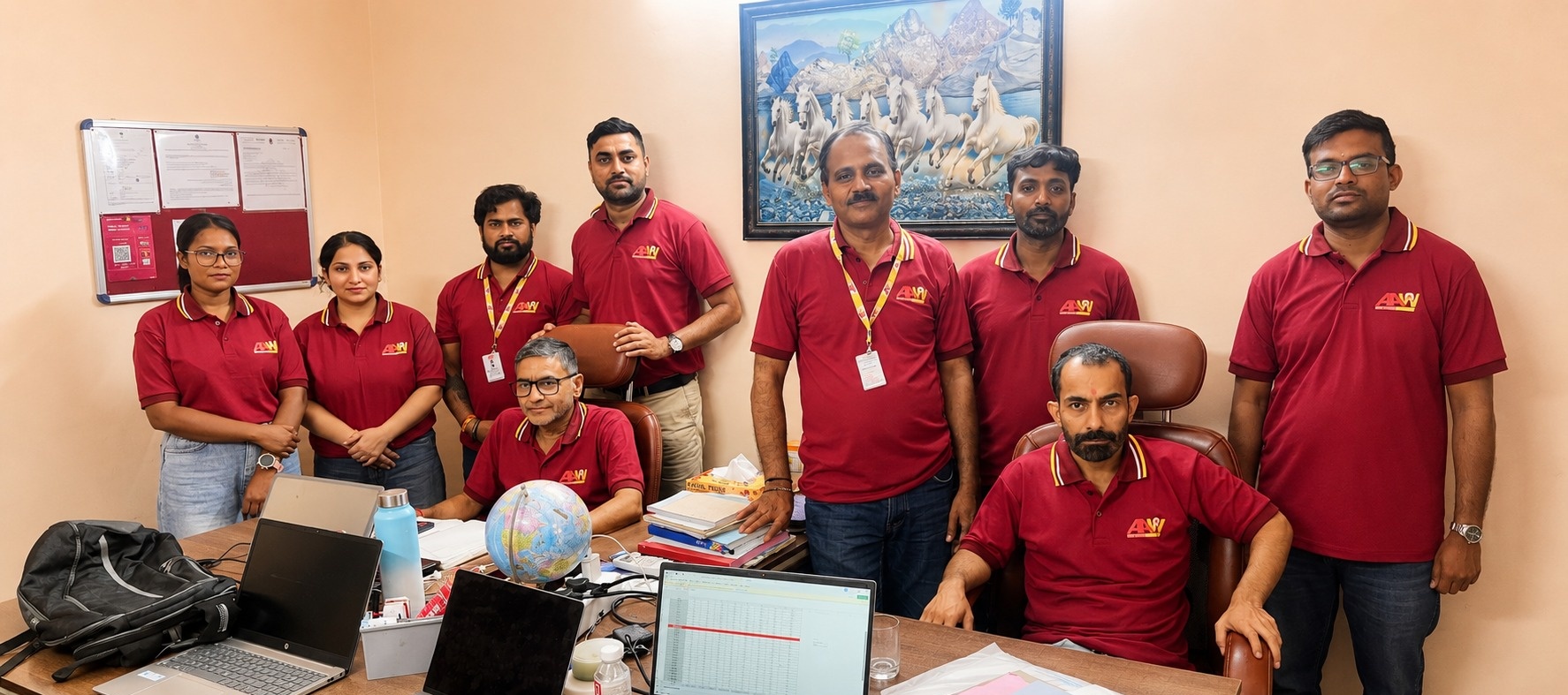 Aadya Worldwide team together